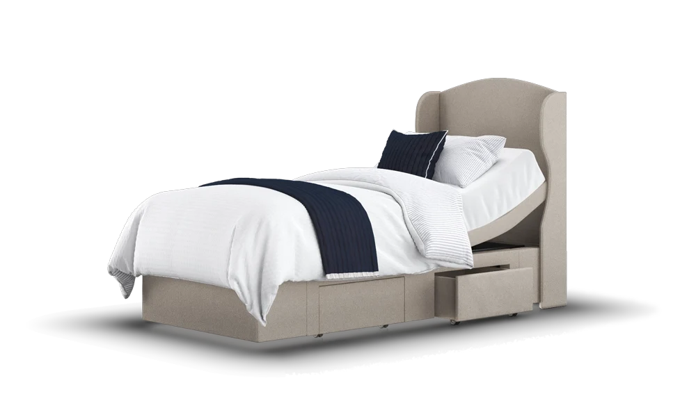 Opera Beds Ruby Motion Divan Electric Adjustable Bed - Motorized Profiling Divan - Detail View 59