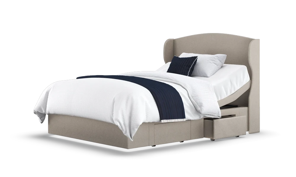 Opera Beds Ruby Motion Divan Electric Adjustable Bed - Motorized Profiling Divan - Detail View 74