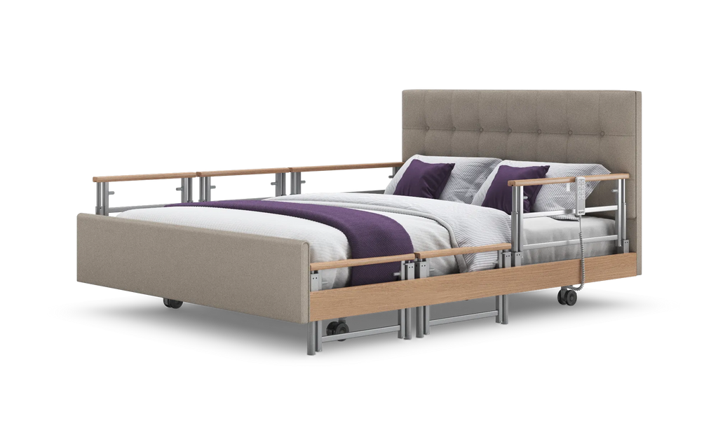 Opera Beds Signature Comfort Plus Dual Profiling Bed - Luxury Split Electric Care Bed - Detail View 109