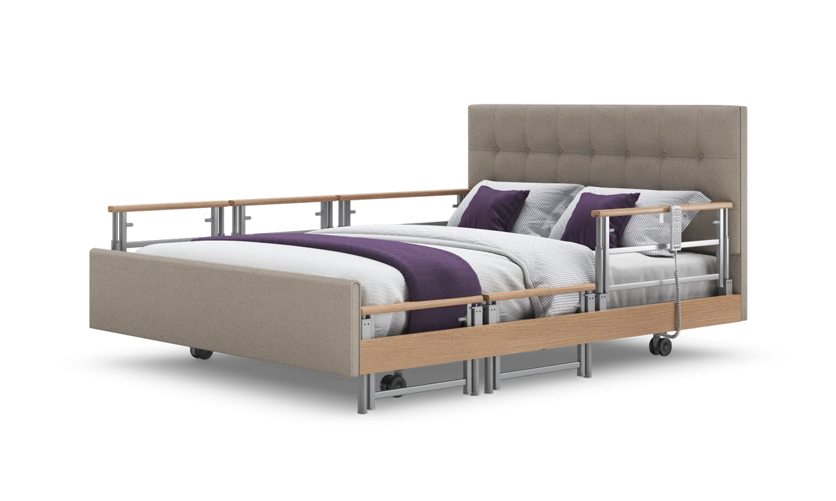 Opera Beds Signature Comfort Plus Dual Profiling Bed - Luxury Split Electric Care Bed - Detail View 109