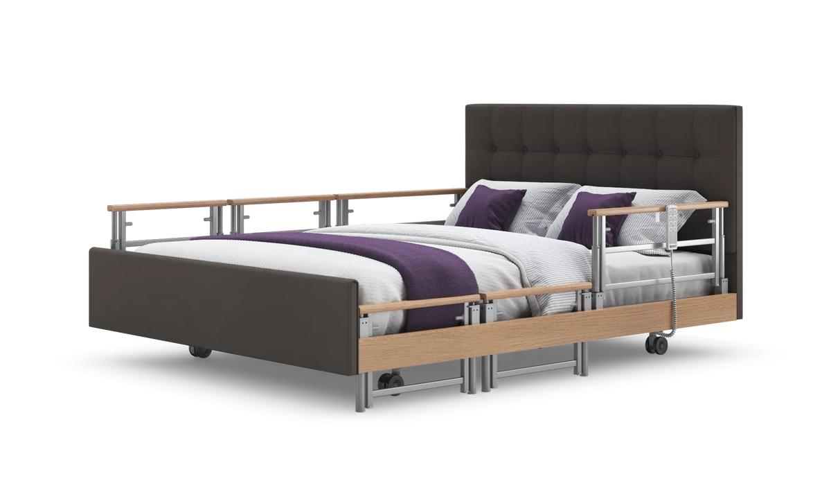 Opera Beds Signature Comfort Plus Dual Profiling Bed - Luxury Split Electric Care Bed - Detail View 124