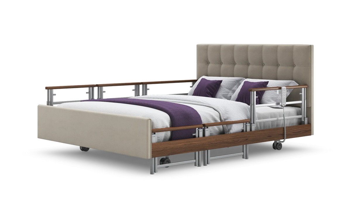 Opera Beds Signature Comfort Plus Dual Profiling Bed - Luxury Split Electric Care Bed - Detail View 121