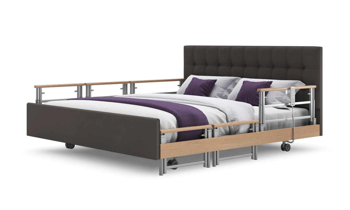 Opera Beds Signature Comfort Plus Dual Profiling Bed - Luxury Split Electric Care Bed - Detail View 126