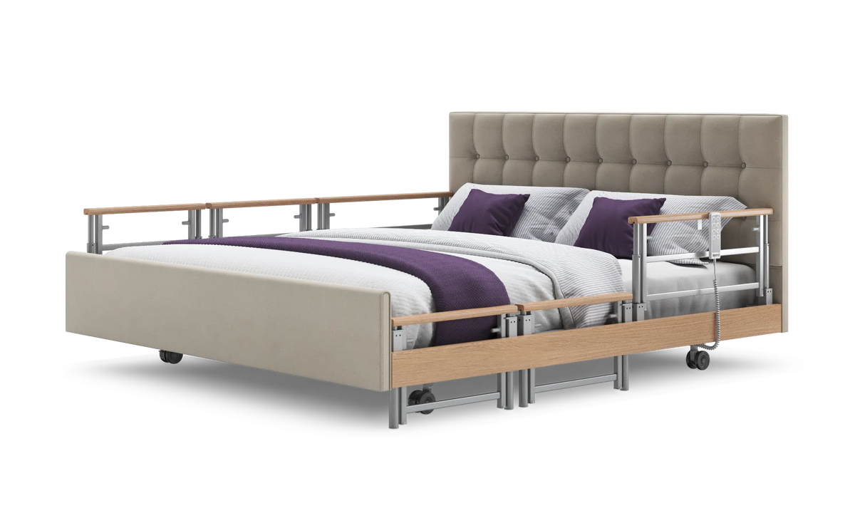 Opera Beds Signature Comfort Plus Dual Profiling Bed - Luxury Split Electric Care Bed - Detail View 122