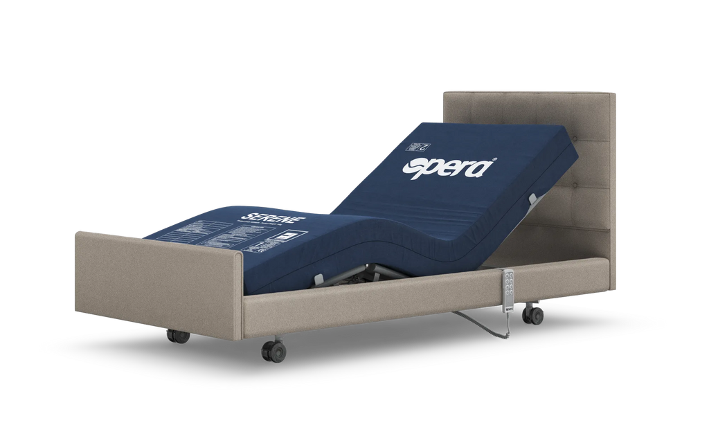 Opera Beds Signature Comfort Electric Profiling Bed - Height Adjustable Medical Care Bed - Detail View 2