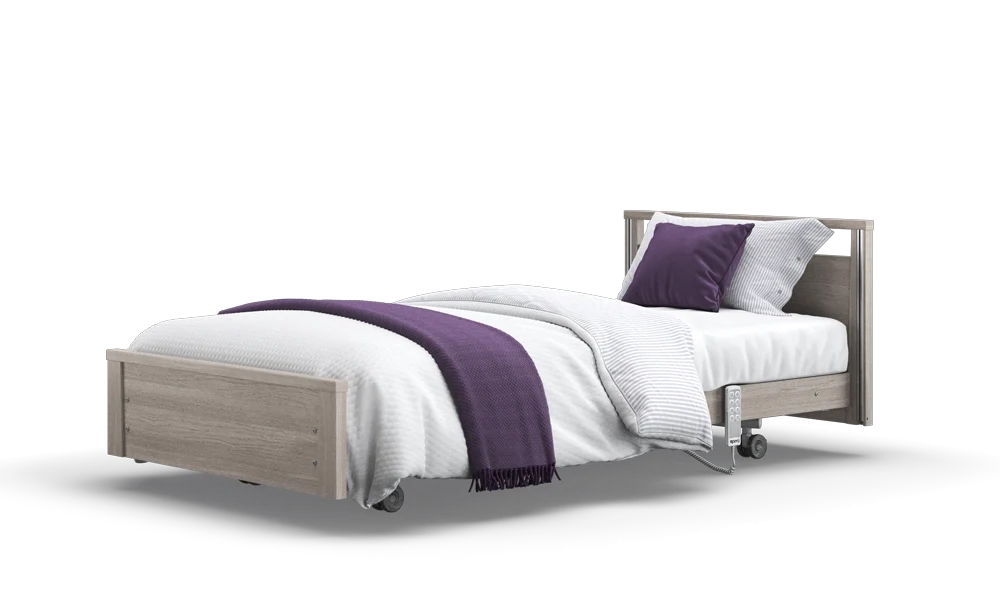 Opera Beds Signature Low Footboard Profiling Care Bed - Height Adjustable Nursing Bed - Detail View 20