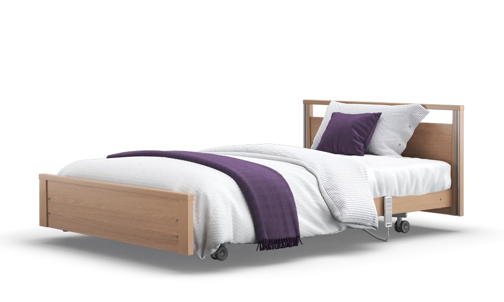 Opera Beds Signature Low Footboard Profiling Care Bed - Height Adjustable Nursing Bed - Detail View 24