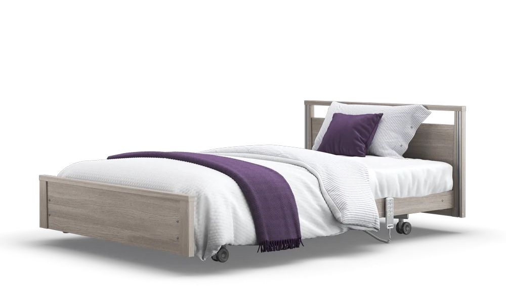 Opera Beds Signature Low Footboard Profiling Care Bed - Height Adjustable Nursing Bed - Detail View 26