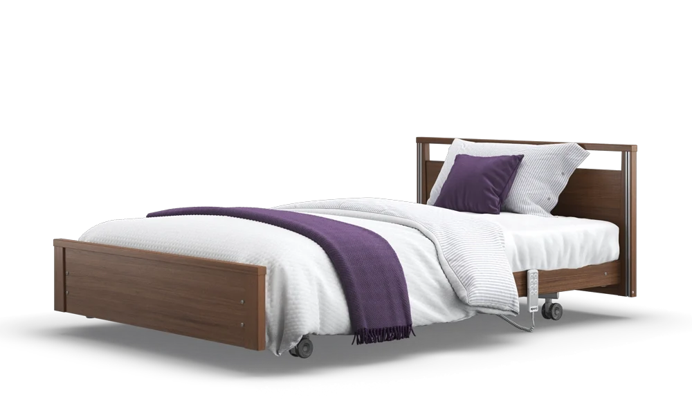 Opera Beds Signature Low Footboard Profiling Care Bed - Height Adjustable Nursing Bed - Detail View 25