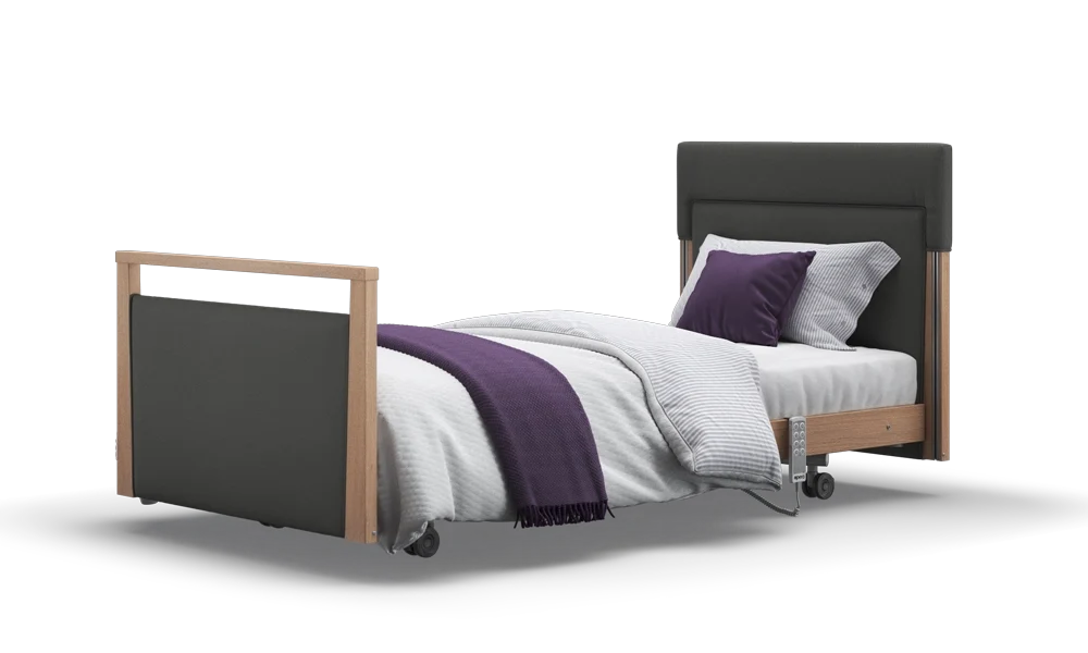 Opera Beds Signature Upholstered Electric Profiling Bed - Luxury Medical Care Bed - Detail View 132