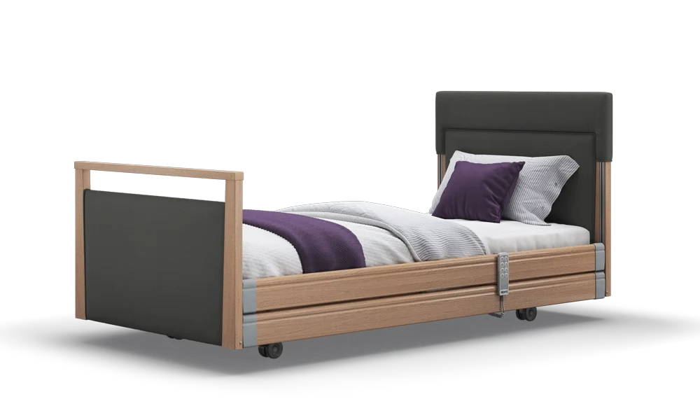 Opera Beds Signature Upholstered Electric Profiling Bed - Luxury Medical Care Bed - Detail View 133