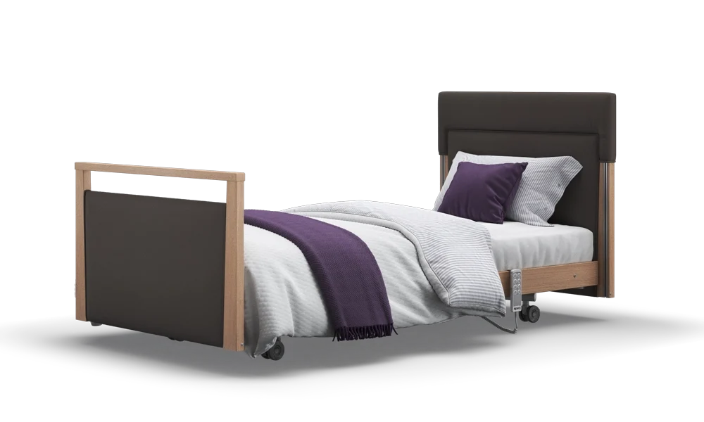 Opera Beds Signature Upholstered Electric Profiling Bed - Luxury Medical Care Bed - Detail View 138