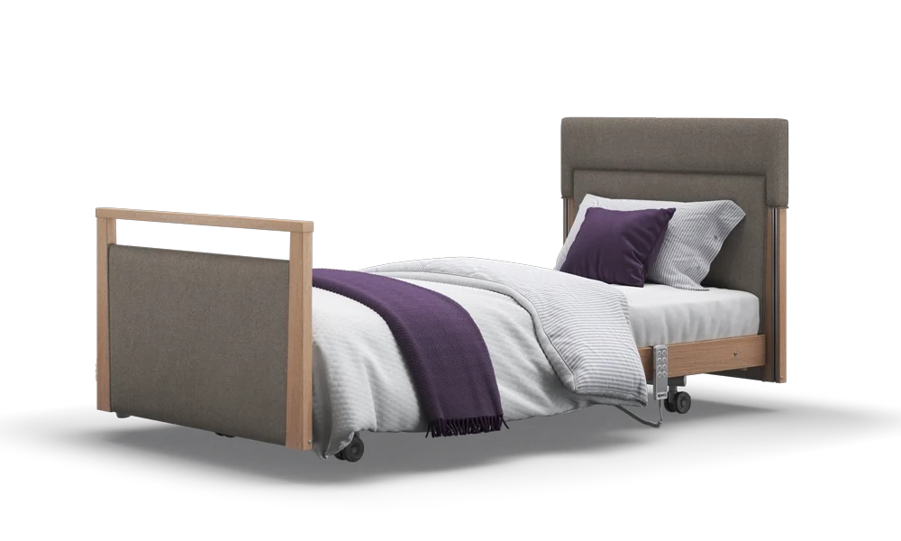 Opera Beds Signature Upholstered Electric Profiling Bed - Luxury Medical Care Bed - Detail View 114