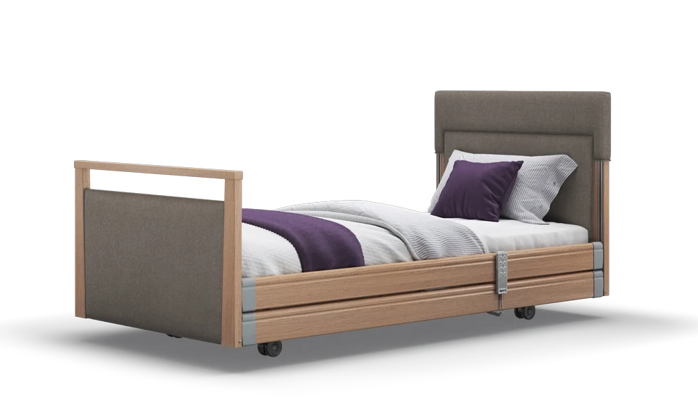 Opera Beds Signature Upholstered Electric Profiling Bed - Luxury Medical Care Bed - Detail View 115