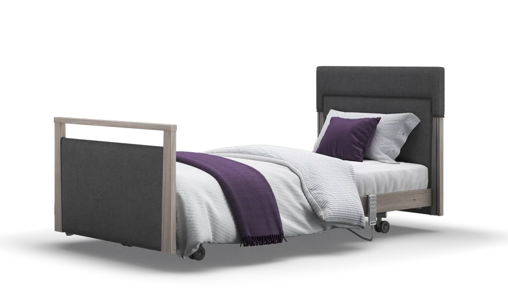 Opera Beds Signature Upholstered Electric Profiling Bed - Luxury Medical Care Bed - Detail View 192