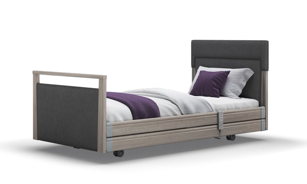 Opera Beds Signature Upholstered Electric Profiling Bed - Luxury Medical Care Bed - Detail View 193