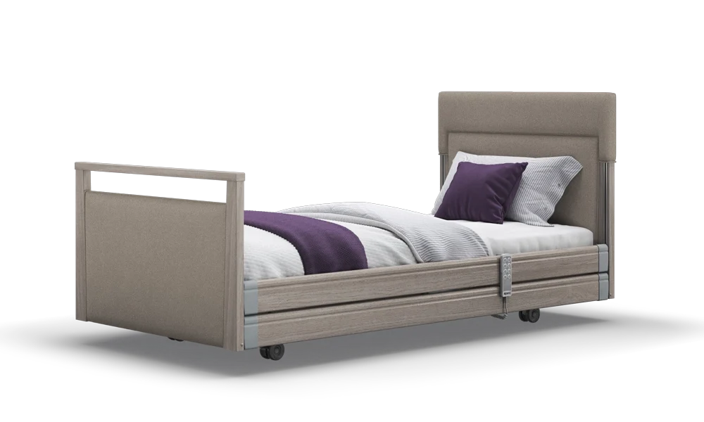 Opera Beds Signature Upholstered Electric Profiling Bed - Luxury Medical Care Bed - Detail View 181