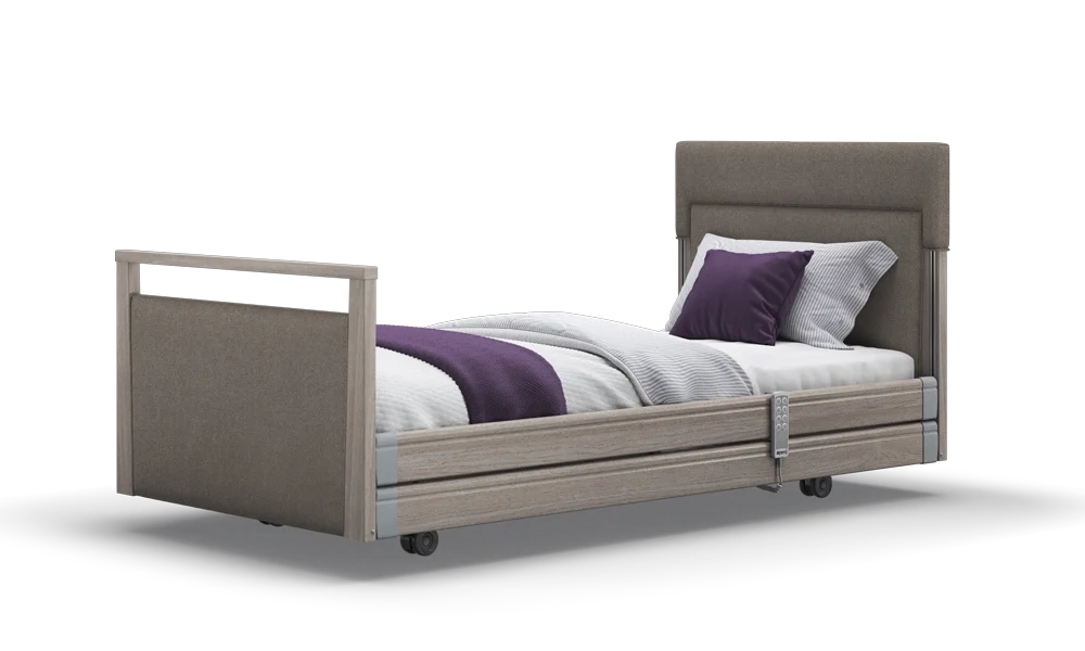 Opera Beds Signature Upholstered Electric Profiling Bed - Luxury Medical Care Bed - Detail View 187