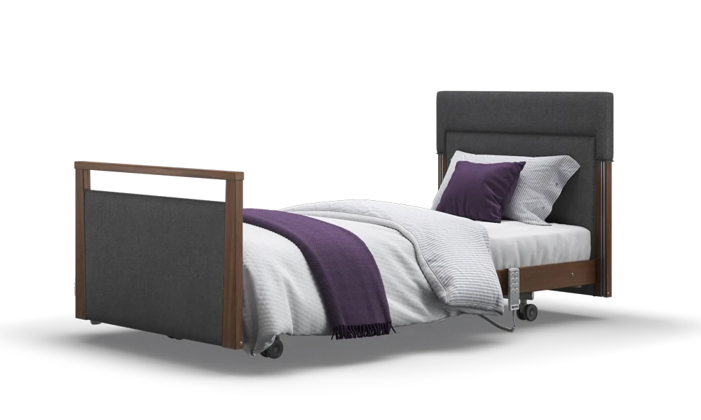 Opera Beds Signature Upholstered Electric Profiling Bed - Luxury Medical Care Bed - Detail View 156
