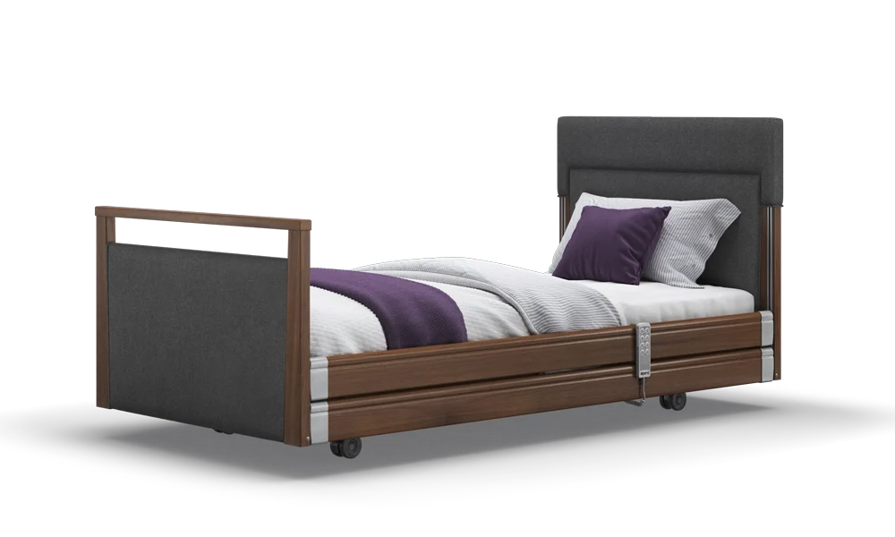Opera Beds Signature Upholstered Electric Profiling Bed - Luxury Medical Care Bed - Detail View 157