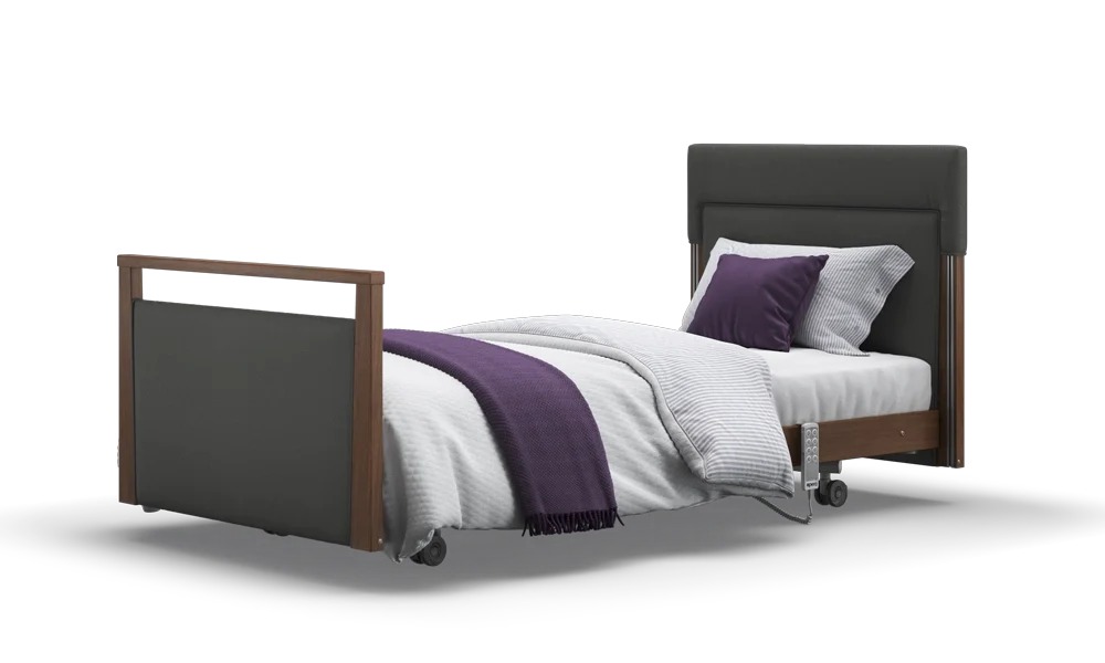 Opera Beds Signature Upholstered Electric Profiling Bed - Luxury Medical Care Bed - Detail View 168