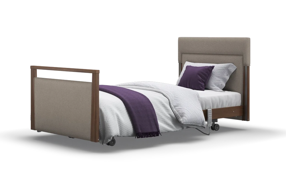 Opera Beds Signature Upholstered Electric Profiling Bed - Luxury Medical Care Bed - Detail View 144