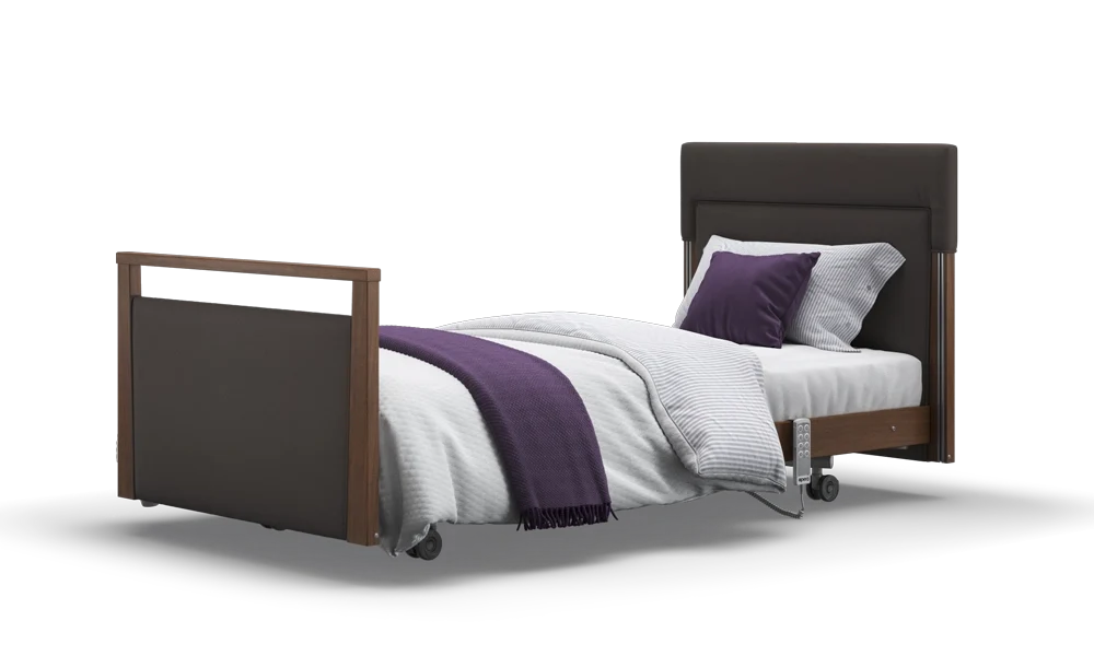 Opera Beds Signature Upholstered Electric Profiling Bed - Luxury Medical Care Bed - Detail View 179