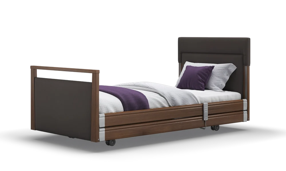 Opera Beds Signature Upholstered Electric Profiling Bed - Luxury Medical Care Bed - Detail View 174