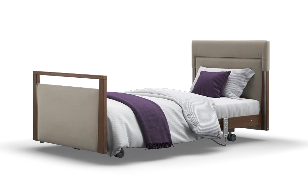 Opera Beds Signature Upholstered Electric Profiling Bed - Luxury Medical Care Bed - Detail View 162