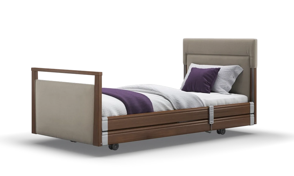 Opera Beds Signature Upholstered Electric Profiling Bed - Luxury Medical Care Bed - Detail View 163