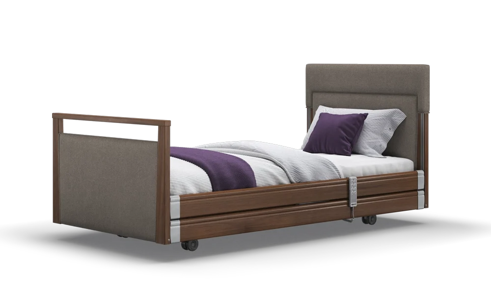 Opera Beds Signature Upholstered Electric Profiling Bed - Luxury Medical Care Bed - Detail View 151