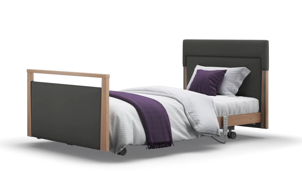 Opera Beds Signature Upholstered Electric Profiling Bed - Luxury Medical Care Bed - Detail View 137