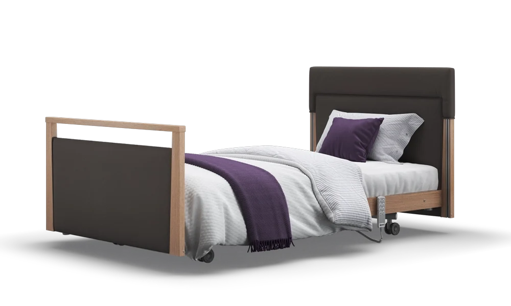 Opera Beds Signature Upholstered Electric Profiling Bed - Luxury Medical Care Bed - Detail View 143