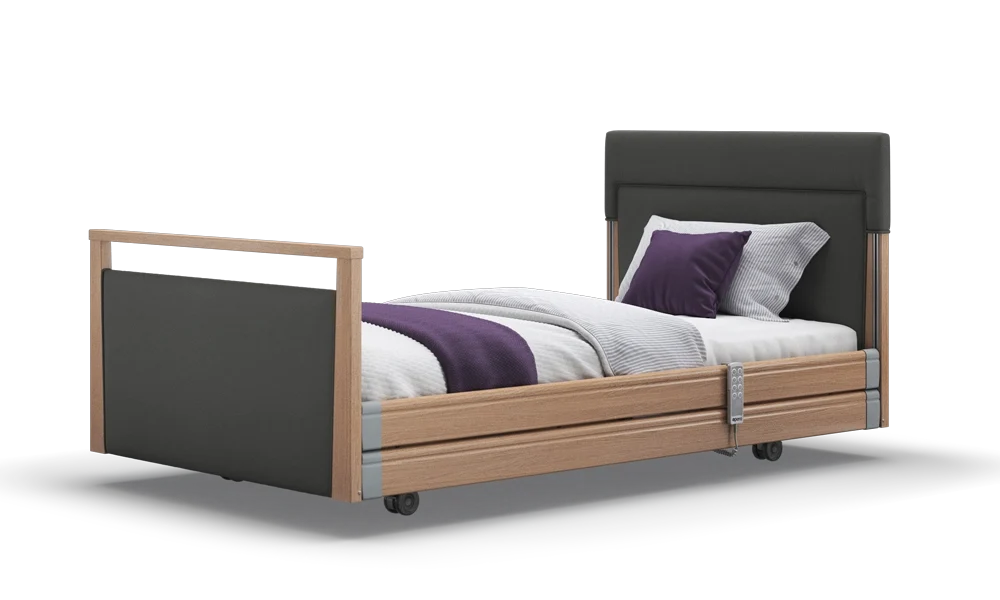 Opera Beds Signature Upholstered Electric Profiling Bed - Luxury Medical Care Bed - Detail View 134