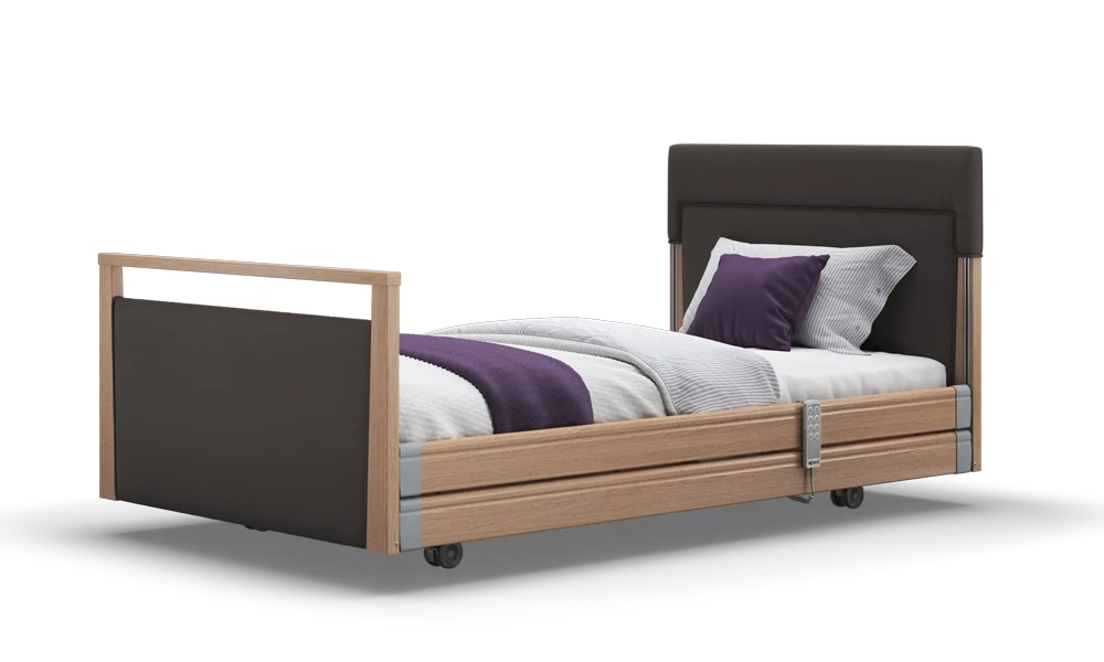 Opera Beds Signature Upholstered Electric Profiling Bed - Luxury Medical Care Bed - Detail View 140