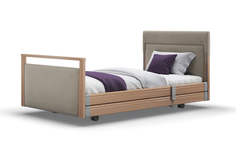 Opera Beds Signature Upholstered Electric Profiling Bed - Luxury Medical Care Bed - Detail View 129