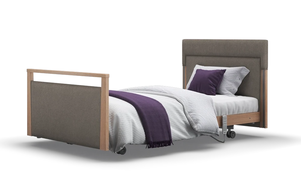 Opera Beds Signature Upholstered Electric Profiling Bed - Luxury Medical Care Bed - Detail View 116