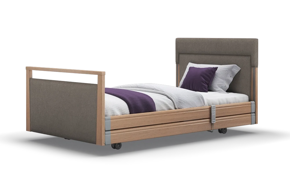 Opera Beds Signature Upholstered Electric Profiling Bed - Luxury Medical Care Bed - Detail View 117