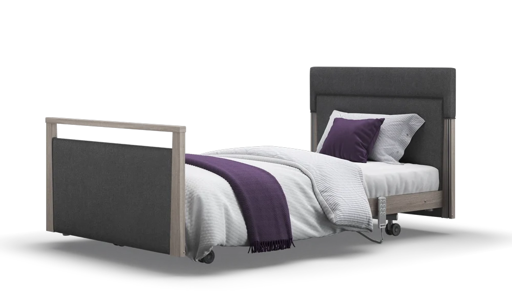 Opera Beds Signature Upholstered Electric Profiling Bed - Luxury Medical Care Bed - Detail View 194