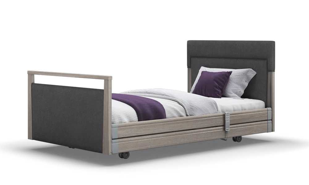 Opera Beds Signature Upholstered Electric Profiling Bed - Luxury Medical Care Bed - Detail View 195