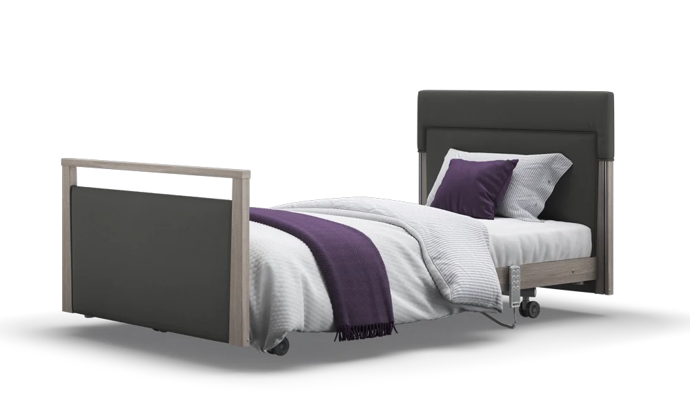 Opera Beds Signature Upholstered Electric Profiling Bed - Luxury Medical Care Bed - Detail View 204