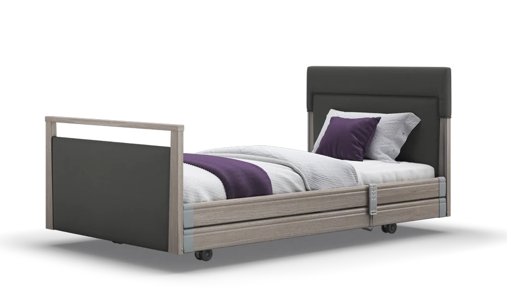 Opera Beds Signature Upholstered Electric Profiling Bed - Luxury Medical Care Bed - Detail View 205