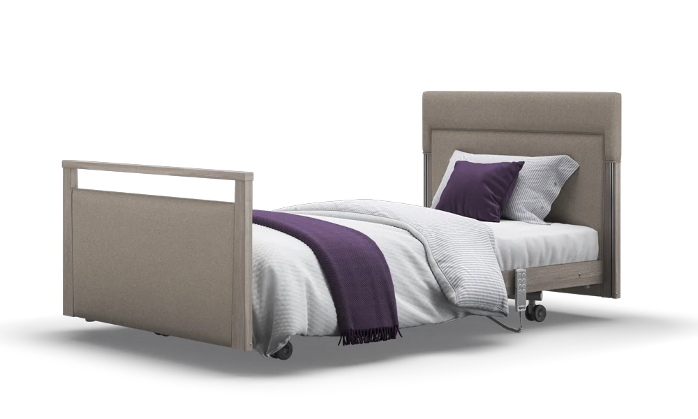 Opera Beds Signature Upholstered Electric Profiling Bed - Luxury Medical Care Bed - Detail View 182