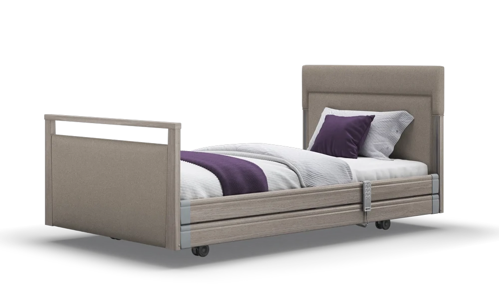 Opera Beds Signature Upholstered Electric Profiling Bed - Luxury Medical Care Bed - Detail View 183