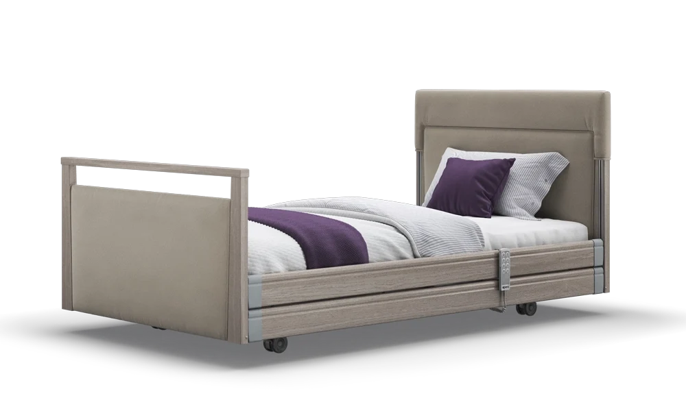 Opera Beds Signature Upholstered Electric Profiling Bed - Luxury Medical Care Bed - Detail View 201