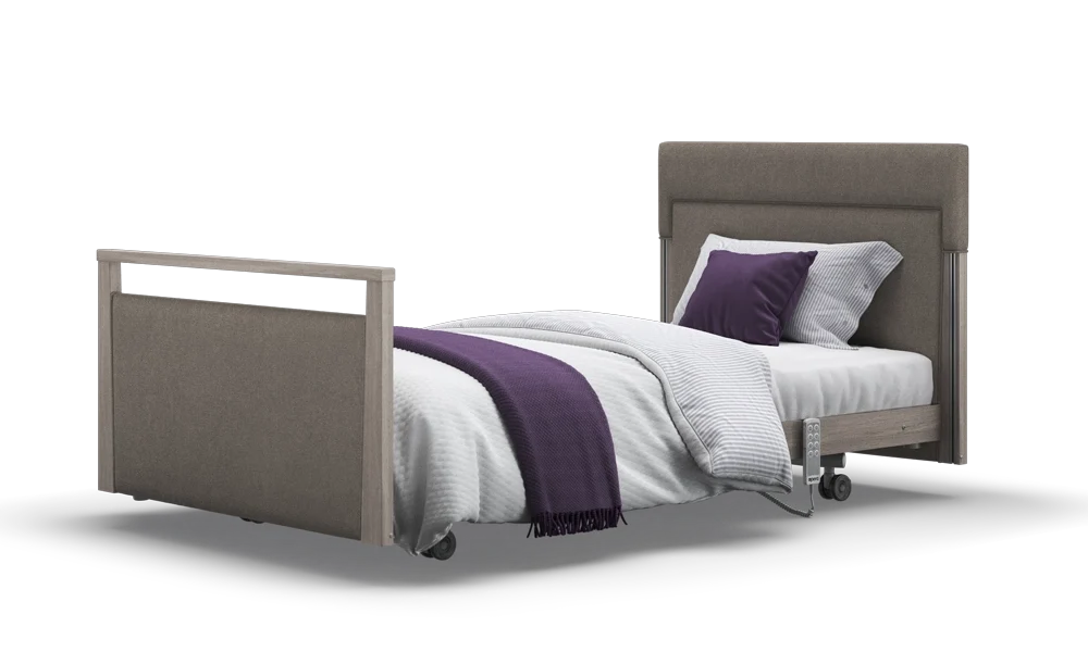 Opera Beds Signature Upholstered Electric Profiling Bed - Luxury Medical Care Bed - Detail View 188