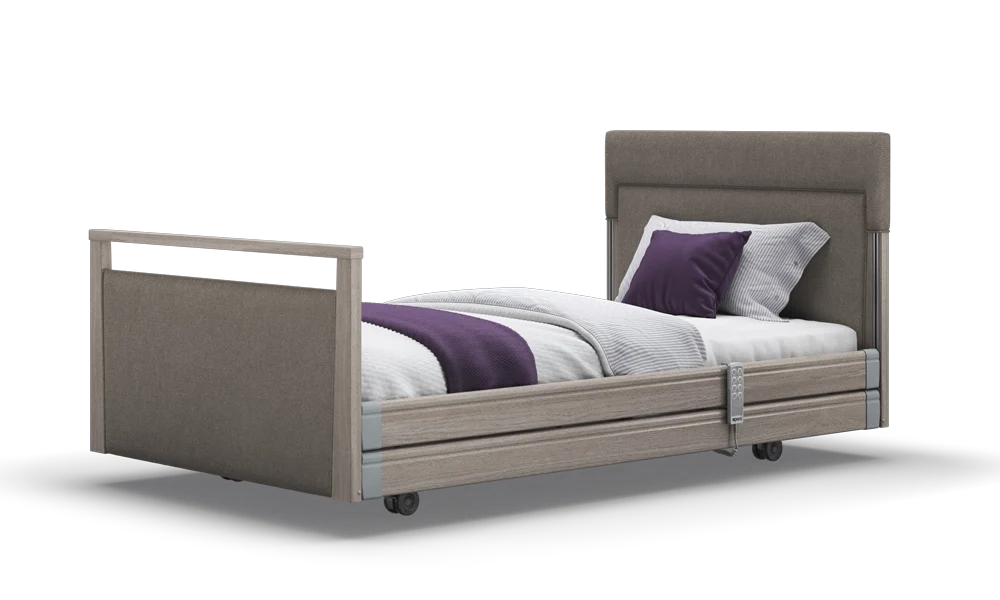 Opera Beds Signature Upholstered Electric Profiling Bed - Luxury Medical Care Bed - Detail View 189