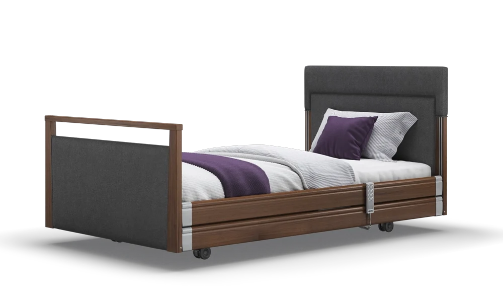 Opera Beds Signature Upholstered Electric Profiling Bed - Luxury Medical Care Bed - Detail View 159