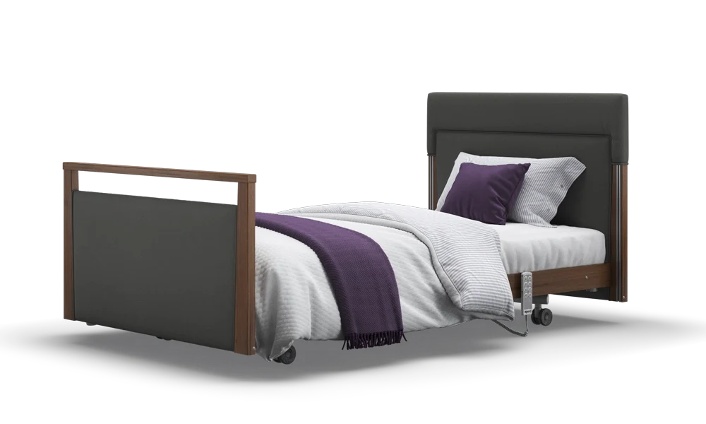 Opera Beds Signature Upholstered Electric Profiling Bed - Luxury Medical Care Bed - Detail View 170