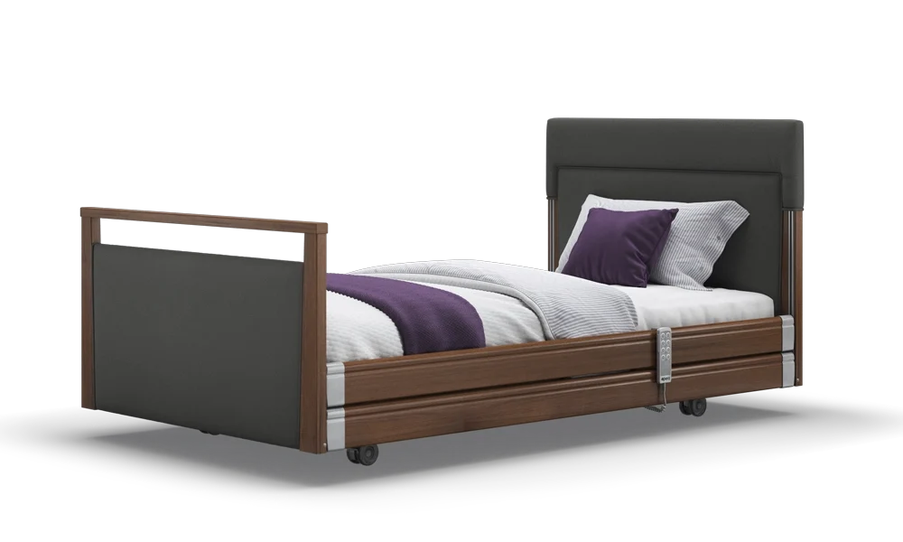 Opera Beds Signature Upholstered Electric Profiling Bed - Luxury Medical Care Bed - Detail View 171